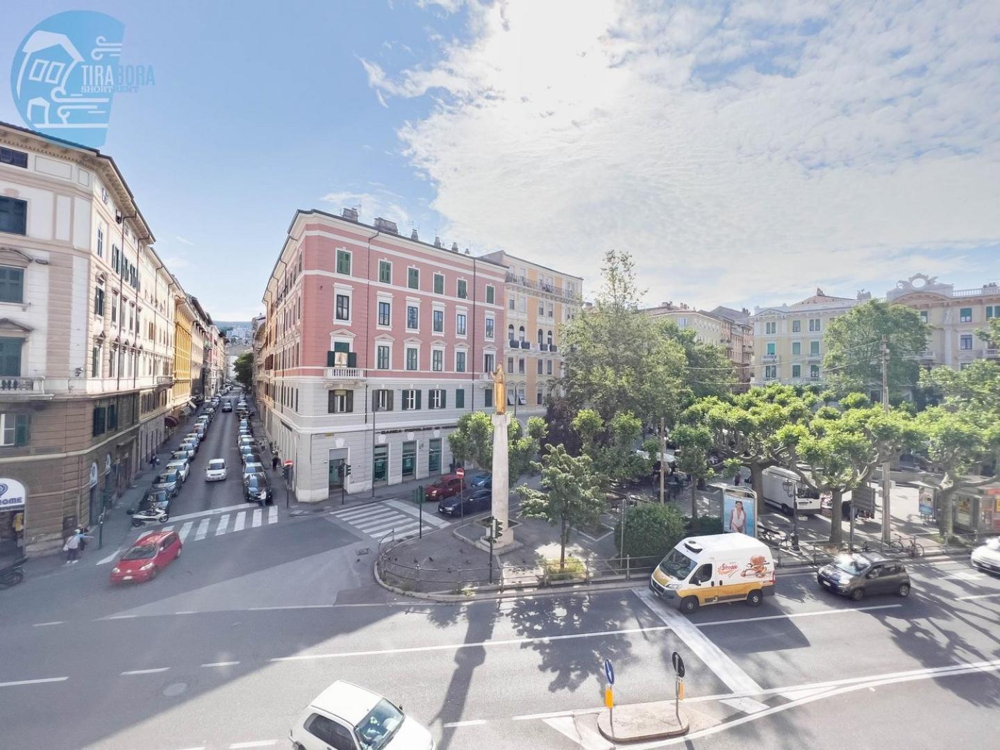 Apartament Corridoni 3C Tirabora Short Rent Triest Zewnętrze zdjęcie